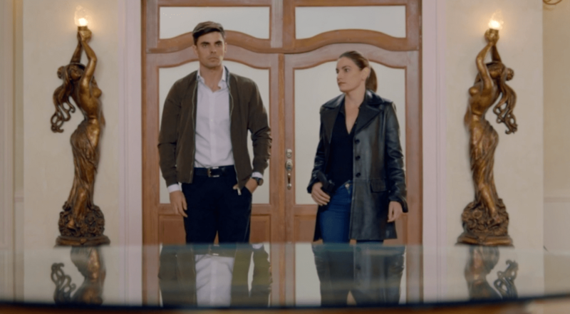 Horacio ColomeÌ, en una de las escenas de Herederos por accidente (Foto TA)